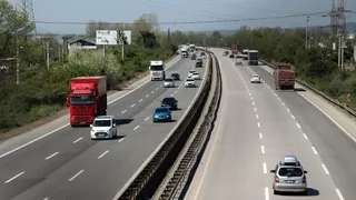 Anadolu Otoyolu Sakarya geçişinde akıcı bayram trafiği