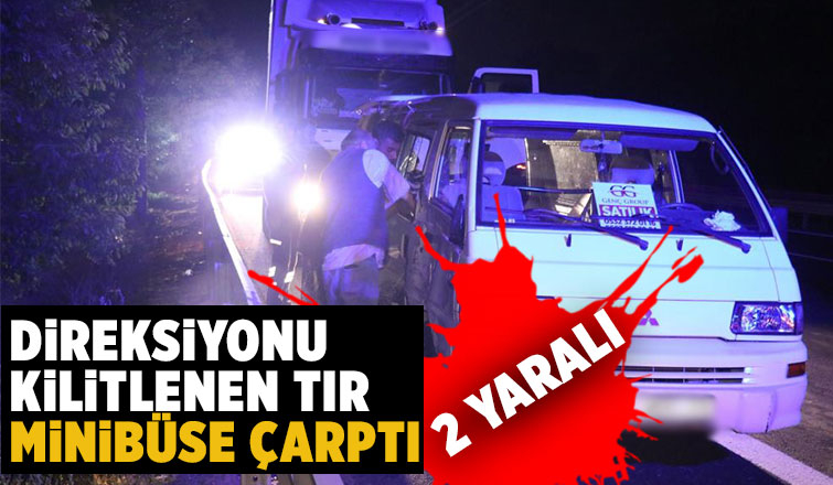 Anadolu Otoyolu’nda ekipleri alarma geçiren kaza