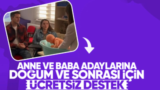 Anne ve baba adaylarına ücretsiz destek