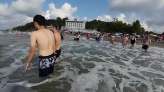 Anne ve oğlu son anda kurtarıldı