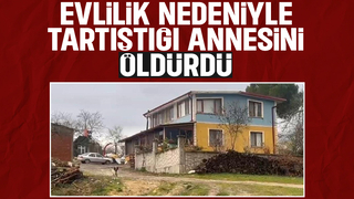 Annesini tüfekle vurup öldürdü