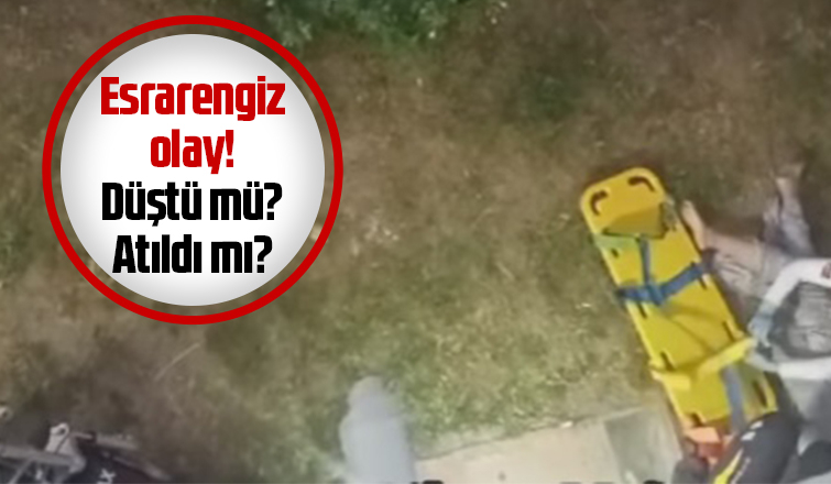 Apartman önünde ağır yaralı bulundu