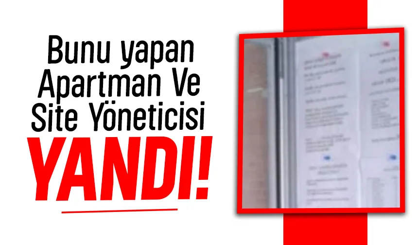 Apartman ve sitelerde o uygulamaya yasak geldi