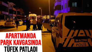 Apartmanda park kavgası ortalığı karıştırdı