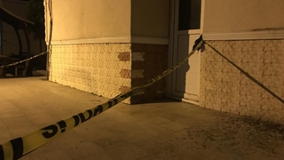Apartmanın giriş kapısında ölü bulundu