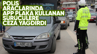 APP plakaya polis engeli!