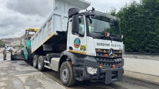 Arabacıalanı’nda asfalt çalışmaları sürüyor