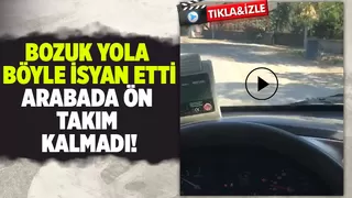 Arabada ön takım kalmadı diyerek tepki gösterdi