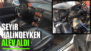 Araç az kalsın kül olacaktı