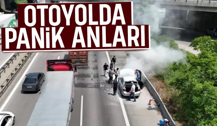 Araç az kalsın kül olacaktı