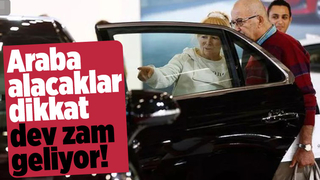 Araç fiyatlarına dev zam yolda
