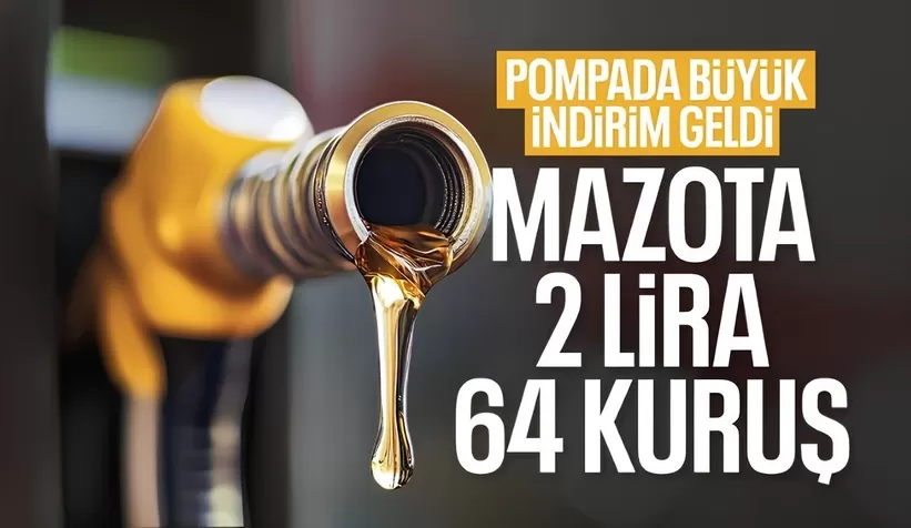Araç sahipleri bu habere sevinecek: Motorine indirim geliyor