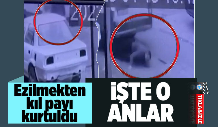 Araç sürücüsü yayayı az kalsın böyle eziyordu