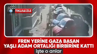 Aracın altında kalmaktan böyle kurtuldular