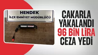 Aracına çakar taktı 96 bin lira ceza kesildi
