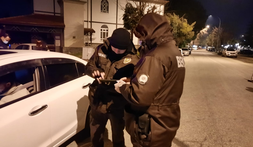 Şehirde asayiş ve trafik denetimi