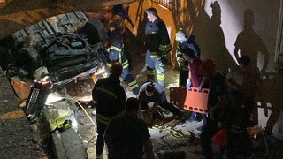 Araçta başlayan tartışma kazaya neden oldu: 1'i ağır 2 yaralı