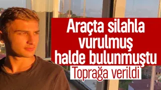 Araçta ölü bulunan gence acı veda