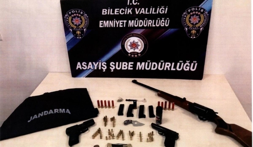 Araçtan cephabelik çıktı