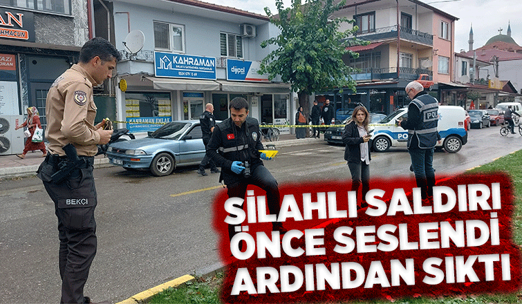 Araçtan seslendiği kişiyi silahla vurdu