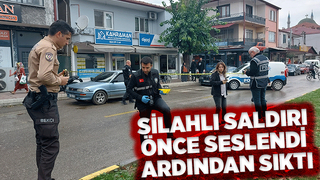 Araçtan seslendiği kişiyi silahla vurdu