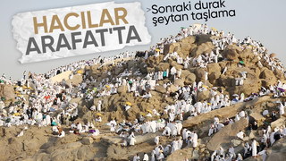 Arafat'ta 'büyük buluşma': Vakfe duası yapılacak