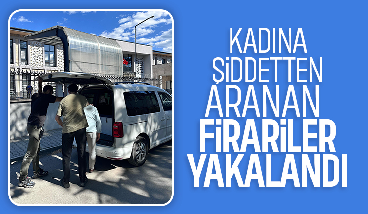 Aranan 3 kişi polis denetiminde yakalandı