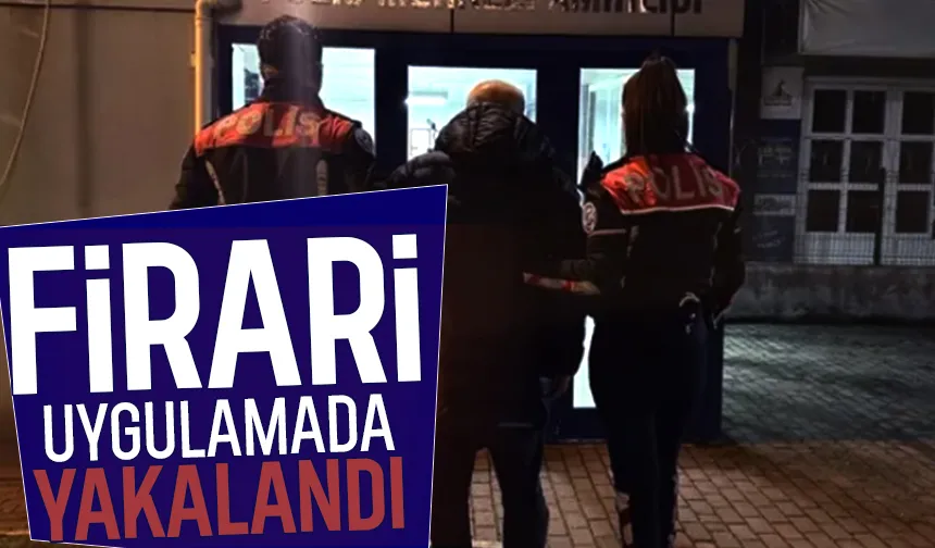 Aranan firari enselendi