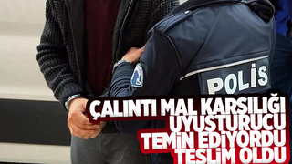 Aranan zanlı teslim oldu