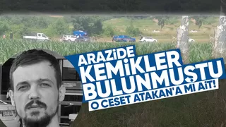 Arazide bulunan kemikler kayıp gence ait olduğu düşünülor