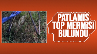 Arazide top mermisi bulundu