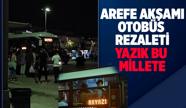 Arefe akşamı otobüs çilesi