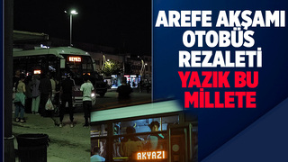 Arefe akşamı otobüs çilesi