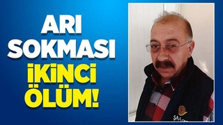 Arı soktu öldü