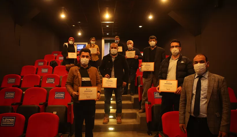 Arıcılık projesinde üreticiler sertifikalarını aldı