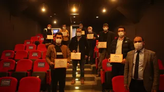 Arıcılık projesinde üreticiler sertifikalarını aldı