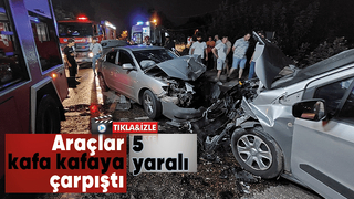 Arifiye'de kaza: 5 yaralı