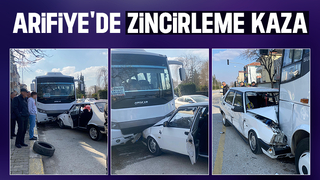 Arifiye'de  kaza