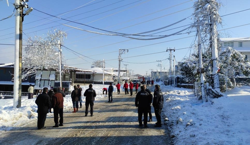 Arifiye'de korkutan patlama