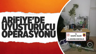 Arifiye'de uyuşturucu operasyonu
