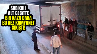 Arifiye'deki o alt geçitte bir kez daha kaza