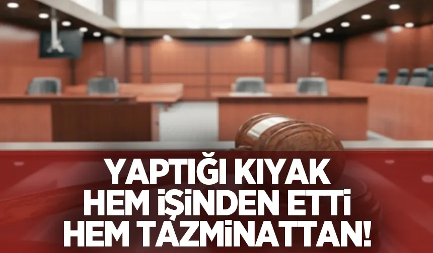 Arkadaşına destek olsun diye kart okuttu işinden oldu