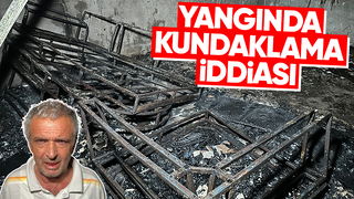 Arsa sahibinden şoke eden kundaklama iddiası