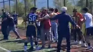 As Akyazıspor finalde kaybetti, maç sonu ortalık karıştı