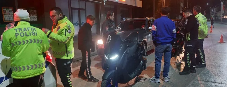 Asayiş ve trafik uygulaması ceza yağdı