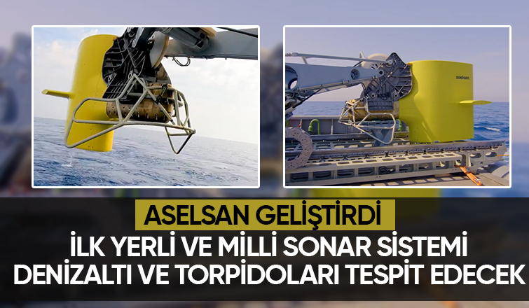 Aselsan İlk yerli ve milli Sonar Sistemini geliştirdi