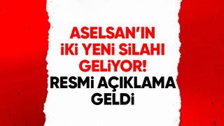 Aselsan’dan iki yeni silah