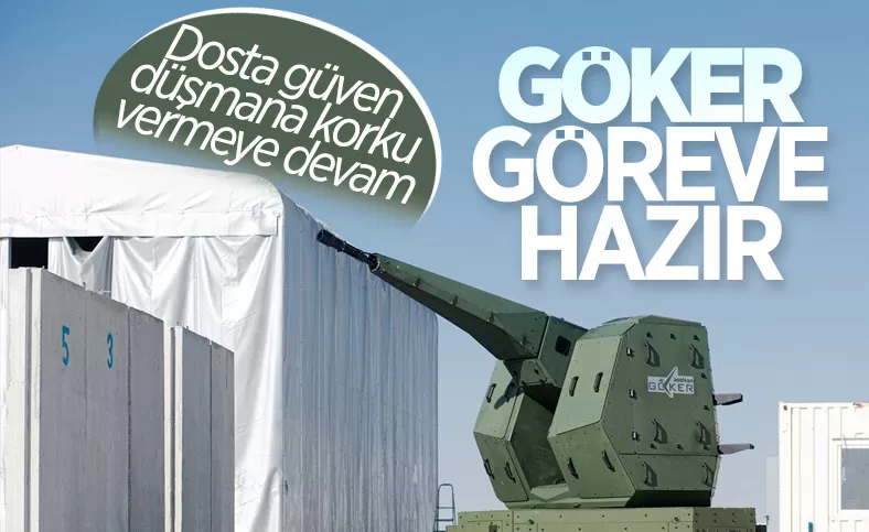 ASELSAN’ın yeni silahı Göker görev bekliyor