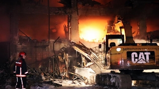 Serdivan ASEM'de büyük yangın