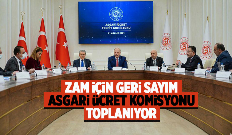 Asgari ücret komisyonu toplanıyor